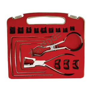 ชุดยึดเขื่อนยางทันตกรรมแบบพรีเมี่ยม10ชิ้นสำหรับกระบวนการเกี่ยวกับรากฟัน - Product Image 3