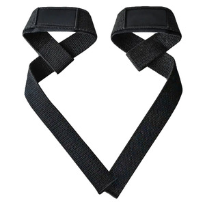 Muñequeras de neopreno personalizadas profesionales para levantamiento de pesas, modelo más nuevo, entrenamiento de gimnasia, bucles de entrenamiento físico, seguridad de levantamiento de pesas - Product Image 2