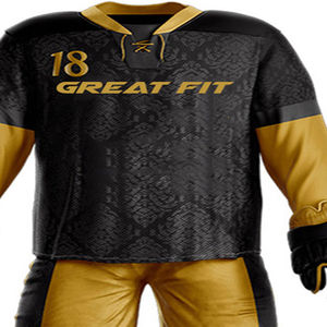 100% NEUF Uniforme de hockey sur glace respirant à séchage rapide Nouvelle arrivée Uniforme de hockey sur glace Faible MOQ Uniformes de hockey sur glace pour hommes OEM - Product Image 3