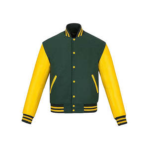 Chaqueta de béisbol Letterman Varsity para hombre Estilo bombardero Prendas de abrigo Ropa DEPORTIVA UNIVERSITARIA personalizada Moda atlética - Product Image 1