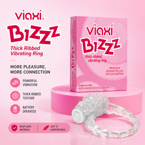 Viaxi BIZZZ Silicone Body <b>Massage</b> Ring | Wireless Remote Control Flexible Relaxation <b>Tool</b> for Handheld Use Lightweight Personal - Product Image 5
