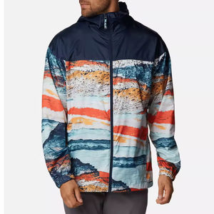 OEM logotipo personalizado hombres deportes al aire libre chaquetas cortavientos más tamaño cortavientos con logotipo personalizado chaquetas al aire libre - Product Image 1