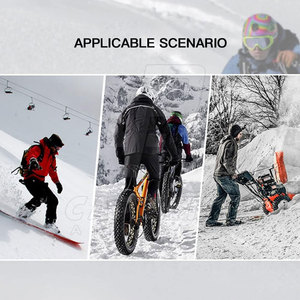 Nouvelle arrivée vente en gros Gants de ski Couleur unie Gants de ski décontractés Vêtements de sécurité pour le sport Gants de ski - Product Image 4