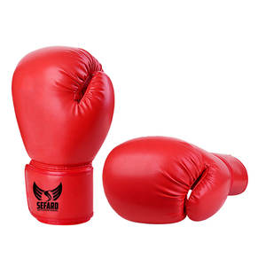 ถุงมือชกมวยทำจากหนังถุงมือชกมวยสำหรับเล่นกีฬาทำจากหนังขายส่ง - Product Image 2