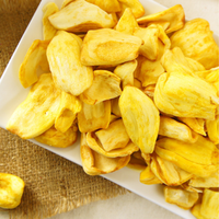 Chips de Jackfruit Séché Biologique Standard d'Exportation, Goût Sucré et Croustillant, Processus AD, Emballage Sous Vide en Vrac, Fournisseur Vietnamien