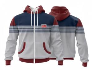 Acheter en gros personnalisable sport Sublimation imprimé fermeture éclair maillot de sport polyester respirant jersey - Product Image 2