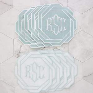 Manteles individuales Bordados de lino decorativos que elevan la configuración de la mesa de comedor a través de la belleza artística y detallada del hilo - Product Image 4