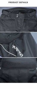 High Quality Textile <b>Leather</b> Fabric Waterproof Pant <b>Trouser</b> Motorcycle Cardura Motocross Racing Pant - Product Image 5