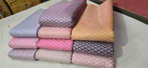 High Quality Jacquard Cotton Fabric Premium Woven Textile for <b>Wedding</b> Garments Home Decor Custom Wholesale Orders for Suits - Product Image 4