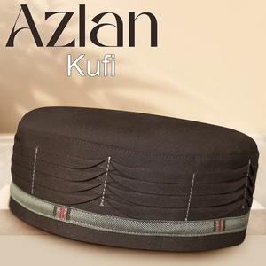 Gorro de Oración Kufi Islámico Tradicional Azlan para Hombre, 6 Colores Disponibles, Accesorios Musulmanes al por Mayor OEM - Product Image 5