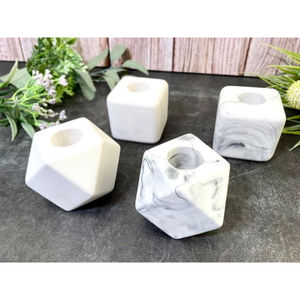 Admirable Design Tealight Holder Prime Quality Black and Gray <b>Marble</b> <b>Candle</b> Holder for Best Selling <b>Candle</b> Holder at Low Price - Product Image 5