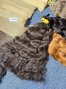 Extensions de cheveux humains vierges vietnamiens de qualité supérieure, bruns naturels, lisses, super double trame, en gros - Product Image 6