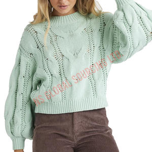 เสื้อถักแบบสวมหัวน้ำหนักเบามีสไตล์นุ่มใส่สบายเหมาะสำหรับชั้นๆในวันที่อากาศหนาวเย็นเสื้อลำลองทันสมัยสำหรับการออกนอกบ้านในชีวิตประจำวัน - Product Image 1