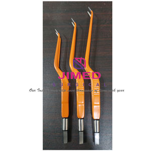 คีมผ่าตัดแบบสองขั้ว ปลายแหลม ไม่ติดเนื้อเยื่อ สีเงิน ทำจากสแตนเลส ความแม่นยำสูง สำหรับใช้ทางการแพทย์ ทนทาน - Product Image 6