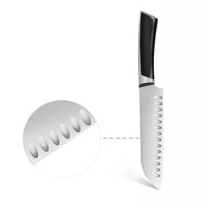 Durable Stainless Steel Chef Knife Set with Multiple Blade Sizes for <b>Slicing</b> Chopping and Food Preparation in Gourmet Kitchens - Product Image 4
