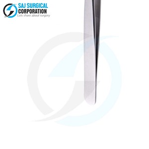 Pince à épiler à pointe droite de qualité salon pointes micro en acier japonais pour une précision ultime dans l'épilation et le coiffage - Product Image 5