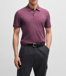 Polo transpirable de color sólido con logotipo personalizado de diseño éxito de ventas camisetas polo personalizadas - Product Image 3