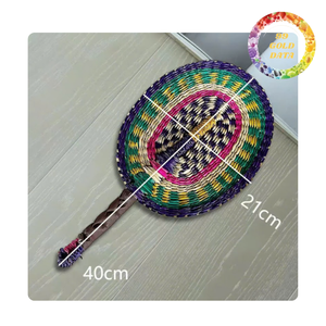 Abanico de algas marinas trenzado a mano | para boda o decoración del hogar y regalo | Origen de Vietnam - Product Image 6