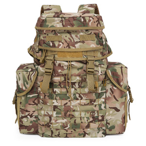 N.I. Sac à dos Molle Patrol 38 Litres - Système de dos rembourré BTP à circulation d'air, nouvelles bretelles plus larges, poches zippées, Camouflage Personnalisé - Product Image 2