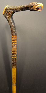 PARTICULARLY Price Adjustable Wooden Cane with Multiple Knots Strong Wooden <b>Walking</b> <b>Stick</b> for Elders by Standard Internation - Product Image 4