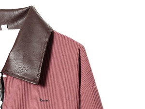 Mens <b>Jacket</b> Classic Motorcycle <b>Biker</b> <b>Jacket</b> With Leather Collar High Quality Durable Stylish Casual Outerwear for All Seasons - Product Image 6