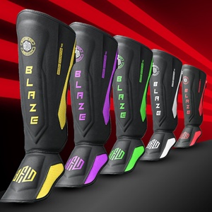 Espinilleras de MMA para Entrenamiento de Boxeo, Muay Thai, Kickboxing y Artes Marciales con Protección de Empeine, Fabricante OEM Personalizado - Product Image 5