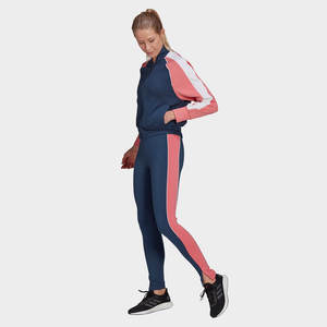 ชุดวอร์มเล่นกีฬาวิ่งของผู้หญิงชุดออกกำลังกายขนแกะ2ชิ้นขนาด XL พิมพ์โลโก้ตัวเลือกขนาดพิเศษ - Product Image 5