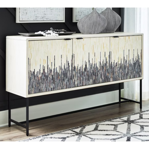 ตู้เก็บของลายมุกสำหรับคุณแม่ขาโลหะทำมือสำหรับเฟอร์นิเจอร์โรงแรมห้องครัวห้องนั่งเล่นส่งตรงจากเวียดนาม - Product Image 5