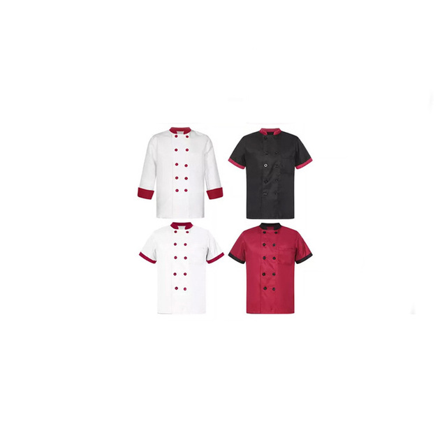 Good Quality Hot Selling Chef Coat 100% Soft Cotton Chef Jacket Restaurant Uniform at Wholesale Price