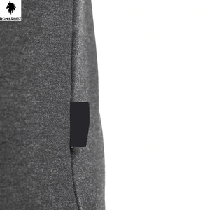 เสื้อฮู้ดแบบสวมหัวสำหรับผู้ชายผ้าฝ้ายโพลีเอสเตอร์100% ออกแบบได้ตามต้องการผ้าเทอร์รี่น้ำหนักเบาสบายๆสีพื้นพัฟสำหรับฤดูหนาว - Product Image 4