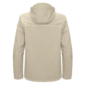 Chaqueta Bomber ligera de lona impermeable personalizada caza al aire libre con capucha transpirable cortavientos de alta calidad para hombre - Product Image 2