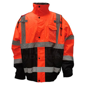 Chaqueta DE SEGURIDAD reflectante de alta calidad para máxima protección transpirable, chaqueta de seguridad impermeable - Product Image 6