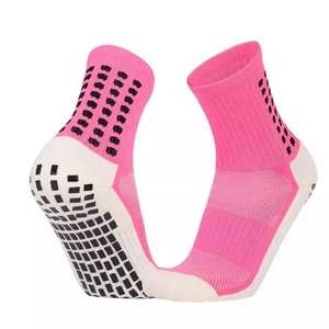 Nouveau sport anti-dérapant chaussettes de football coton Football Grip chaussettes hommes décontracté impression motif tricoté printemps soutien - Product Image 2
