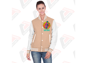 Vente chaude de vêtements de rue décontractés pour hommes veste universitaire en toile avec col montant impression personnalisée respirante pour l'hiver - Product Image 4