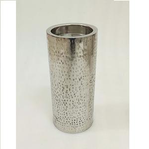 Porte-bougie mobile en argent au design moderne, finition nickelée, qualité supérieure, métal, décorations pour fêtes et événements - Product Image 5