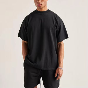 T-shirt pour hommes surdimensionné de style vintage T-shirt Boxy personnalisé T-shirt de rue lourd pour l'été T-shirts personnalisés pour hommes - Product Image 6