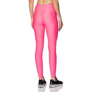 Logotipo personalizado Sexy Negro Fitness Gimnasio Entrenamiento Control de barriga Mujer Medias de cintura alta Leggings para mujeres - Product Image 3