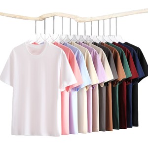 Camiseta de Estilo Hongkonés con Hombros Caídos, Precio de Fábrica en Bangladesh y China, 200g, 100% Algodón, Manga Corta, Corte Holgado - Product Image 1