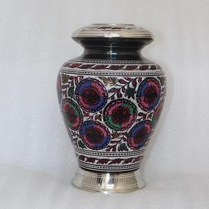 Urne de crémation/urne souvenir de style américain pour garder les cendres des enfants adultes ou des animaux de compagnie en toute sécurité de manière classique - Product Image 2