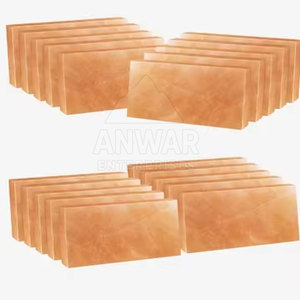Ladrillos de sal Rosa natural del Himalaya para decoración del hogar y cocina Artesanías naturales hechas a mano para uso en la cocina de la habitación - Product Image 2