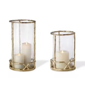 Top Premium Selling Aluminium Metal Candle Holder Customized Shape <b>Hurricane</b> <b>Lantern</b> Home Decor Candle <b>Hurricane</b> Holder for Gift - Product Image 2