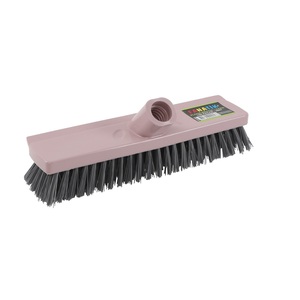 Balai à poils durs pour extérieur et patio, robuste, facile à utiliser, pour nettoyer les tapis et les sols, brosse de balayage en matériau PP - Product Image 1