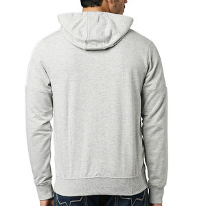 Vente en gros Échantillon gratuit vierge Sweats à capuche organiques de haute qualité pour hommes Pull en coton unisexe Sweat à capuche Sweats à capuche unis pour hommes - Product Image 6