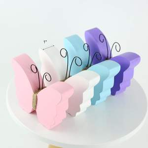 Wooden Serving Tray <b>Butterfly</b> Traditional Design Wedding <b>Parties</b> Lightweight Home <b>Decor</b> wholesale supply - Product Image 3