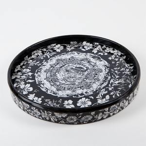 แผ่นชาร์จหินแกรนิตสีเทาเรซินพื้นผิวเหมือนหินขัดเงาเรียบอาร์ตเดคโคออกแบบด้วยตนเองสำหรับการตกแต่งที่ทันสมัย - Product Image 2