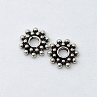 Nouveau design 9mm en argent Sterling entretoise fabrication de bijoux breloques bricolage résultats de bijoux collier Bracelet et boucle d'oreille accessoires