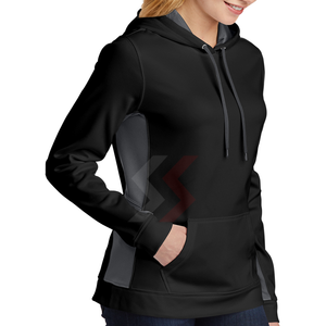 Nuevo diseño de alta calidad de invierno lavado impermeable ecológico pulóver impreso sudaderas con capucha para mujeres de talla grande ropa informal personalizada - Product Image 3