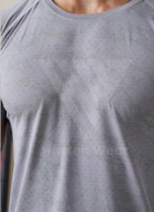 Service OEM, logo personnalisé, t-shirts de sport pour hommes, pour entraînement athlétique, t-shirts de sport de haute qualité pour la musculation - Product Image 5