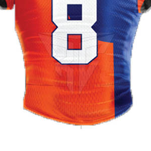 ชุดฟุตบอลอเมริกัน100% ผู้ชายโพลีเอสเตอร์แขนสั้นขนาดใหญ่พิเศษผลิตตามสั่ง - Product Image 4