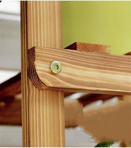 Étagère à plantes en bois de haute qualité pour jardin, en bois de pin du Vietnam, écologique, pour fleurs/plantes vertes - Product Image 5